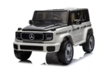 Лицензиран Акумулаторен Джип Mercedes EQG 2026, 4x4, 140W, 12V/9Ah, EVA гуми под наем - Image 3