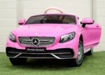 Лицензирана акумулаторна кола Mercedes S650 MAYBACH, 12V/7Ah, 90W, R/C 2.4G, EVA гуми - Image 4