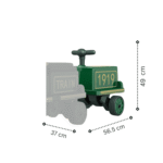 Акумулаторен влак с вагон SX1919,12V/7Ah, 180W, EVA гуми - Image 22