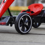 Детски акумулаторен картинг GoKart V2, 12V/7Ah, 45W, EVA гуми, сгъваем, R/C 2.4G - Image 4