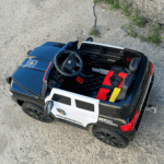 Детски акумулаторен джип, Police, 120W, 12V/7Ah, R/C 2.4G, EVA гуми - Image 15