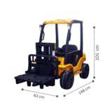 Детски Акумулаторен Мотокар BJD08, 90W, 12V/7Ah, R/C 2.4 - Image 9