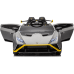 Лицензирана акумулаторна кола Lamborghini Huracán STO, 100W, 12V/7Ah, EVA гуми, MP3 - Image 4