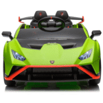 Лицензирана акумулаторна кола Lamborghini Huracán STO, 100W, 12V/7Ah, EVA гуми, MP3 - Image 4