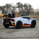 Лицензирана акумулаторна кола Lamborghini Huracán STO, 100W, 12V/7Ah, EVA гуми, MP3 - Image 6