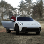 Лицензирана акумулаторна кола Porsche 911 2026, GT3, 24V14Ah, 400W, EVA Гуми, MP3 - Image 8