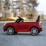Лицензирана Детска Акумулаторна Количка Mini Cooper, 150W, 12V/7Ah, EVA гуми, MP3 - Image 8