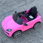 Лицензиран акумулаторен джип Porsche Cayenne , 100W,12V7AH, R/C 2.4G, EVA гуми - Image 4