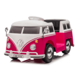 Лицензирана акумулаторна кола VW Samba 12V/7Ah, 100W, EVA гуми, MP3