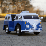 Лицензирана акумулаторна кола VW Samba 12V/7Ah, 100W, EVA гуми, MP3 - Image 4