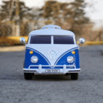 Лицензирана акумулаторна кола VW Samba 12V/7Ah, 100W, EVA гуми, MP3 - Image 3