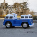 Лицензирана акумулаторна кола VW Samba 12V/7Ah, 100W, EVA гуми, MP3 - Image 9