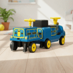 Детски Акумулаторен влак Chuggington,12V/7Ah, 200W, EVA гуми, MP3 - Image 6