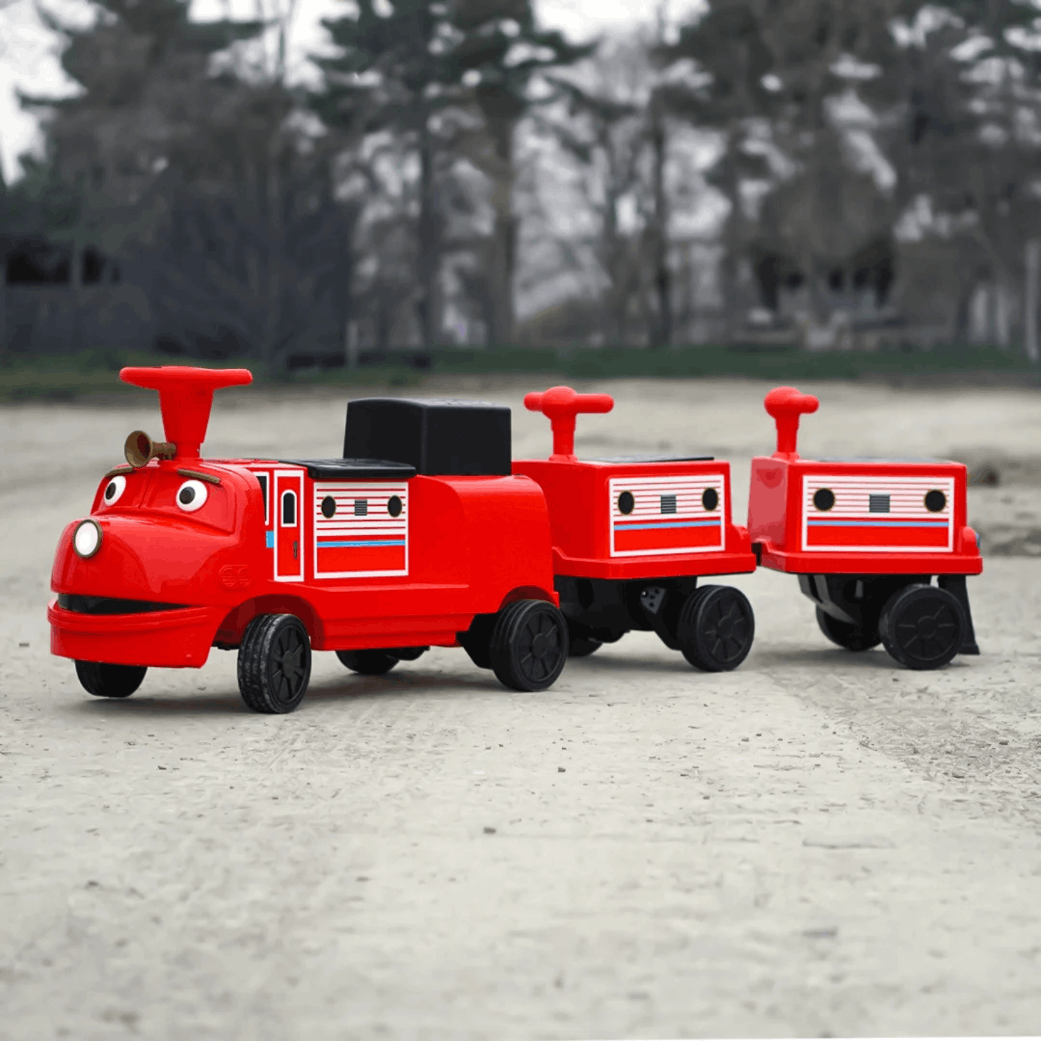 razmeri-2026-01-30t142530.887-1.png Детски Акумулаторен влак Chuggington,12V/7Ah, 200W, EVA гуми, MP3 - Image 1