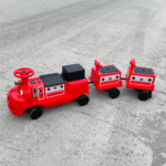 Детски Акумулаторен влак Chuggington,12V/7Ah, 200W, EVA гуми, MP3 - Image 4