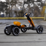 Детски акумулаторен картинг GoKart V2, 12V/7Ah, 45W, EVA гуми, сгъваем, R/C 2.4G - Image 7