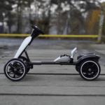 Детски акумулаторен картинг GoKart V2, 12V/7Ah, 45W, EVA гуми, сгъваем, R/C 2.4G - Image 7