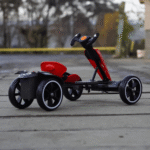 Детски акумулаторен картинг GoKart V2, 12V/7Ah, 45W, EVA гуми, сгъваем, R/C 2.4G - Image 10