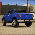 Лицензиран акумулаторен джип Mercedes X-Class, 180W, 12V14AH, 4X4, EVA Гуми, MP3 Плеър - Image 5