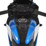 Детски Акумулаторен Мотор Motocross, 12V/7Ah, Bluetooth, металик цвят - Image 2