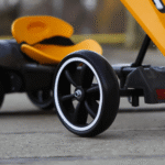 Детски акумулаторен картинг GoKart V2, 12V/7Ah, 45W, EVA гуми, сгъваем, R/C 2.4G - Image 11
