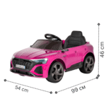 Лицензиран акумулаторен джип Audi SQ8, 2026, 50W, 12V7Ah, R/C 2.4G, EVA гуми - Image 13