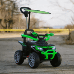 Детско Акумулаторно ATV 4в1 с дръжка, 40W 6V, EVA гуми - Image 4