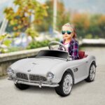 Лицензирана Акумулаторна Ретро Кола BMW 507, 12V/4.5AH, R/C 2.4G - Image 4