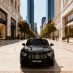 Лицензирана Акумулаторна Кола Mercedes-Benz SL63 2026, 12V7AH, EVA гуми, R/C 2.4G - Image 2