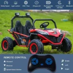 Детско Акумулаторно UTV Dune-Buggy, 300W, 24V-10Ah, EVA гуми, Двуместно - Image 3