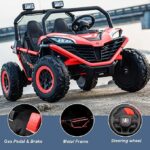 Детско Акумулаторно UTV Dune-Buggy, 300W, 24V-10Ah, EVA гуми, Двуместно - Image 4