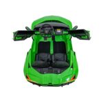 Лицензирана акумулаторна кола Lamborghini Revuelto XL, MP4, 24V7AH, 800W, EVA гуми - Image 12