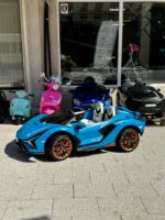 Лицензирана Акумулаторна Кола Lamborghini Sian, 4х4, 400W, 24V/9Ah - Image 3