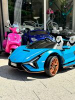 Лицензирана Акумулаторна Кола Lamborghini Sian, 4х4, 400W, 24V/9Ah - Image 5